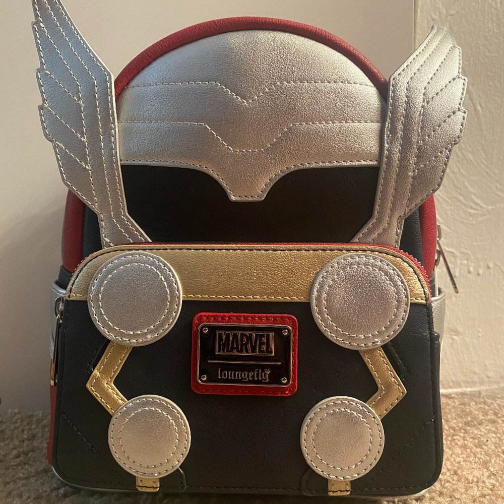 Loungefly Marvel Thor Figural Mini Backpack